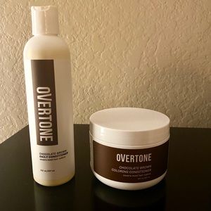Overtone Chocolate Brown Conditioner Healthy Duo